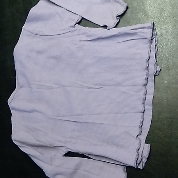 Girls long sleeve w/ attached camisole - Picture 3 of 4